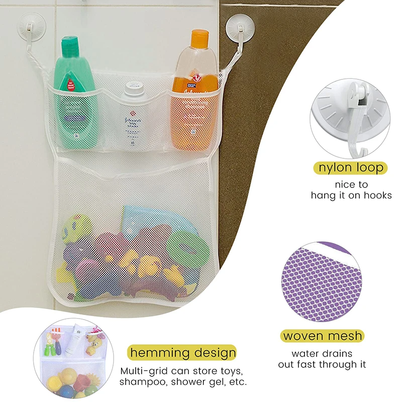 Baby Shower Bath Toys White Ba - Home Bathroom Organizer บทวิจารณ์และราคา