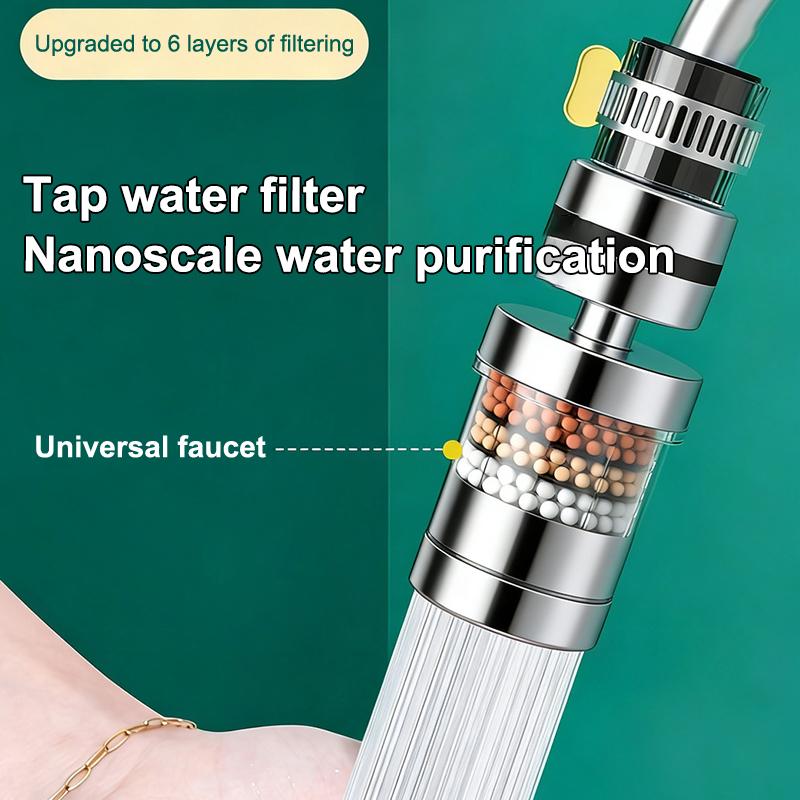 SU 360° Rotatable 6 Layers Fau - Home Bathroom Water Filter บทวิจารณ์และราคา
