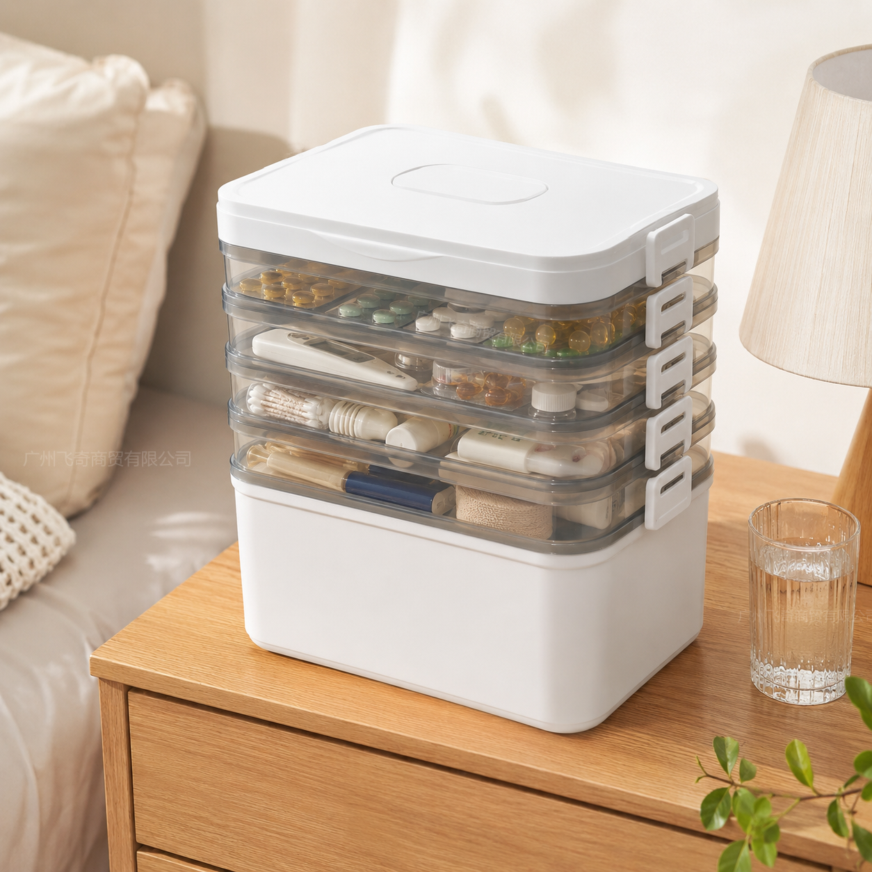 YX Large-Capacity Multi-Tier S - Home Bathroom Organizer บทวิจารณ์และราคา