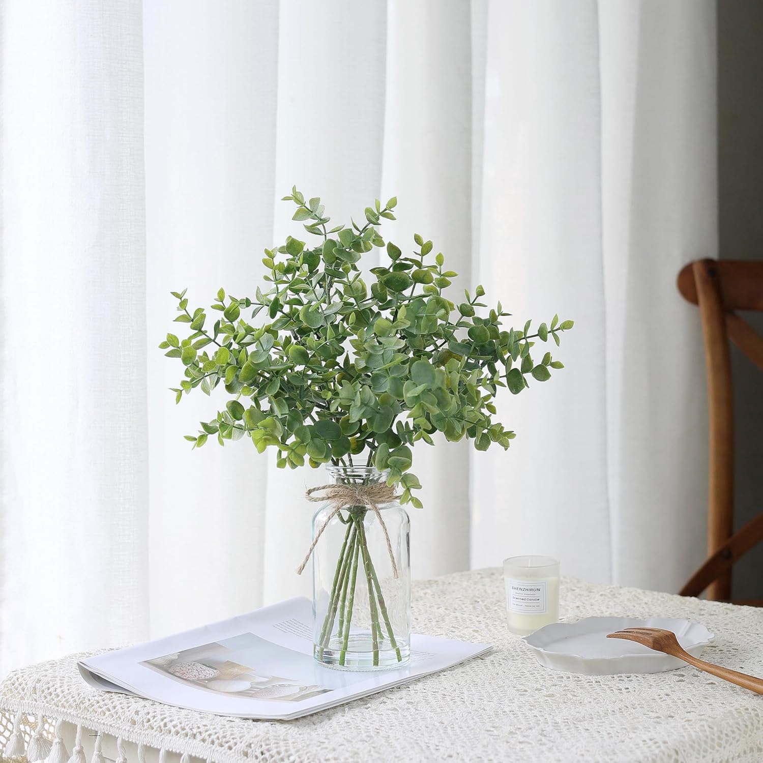 Artificial Eucalyptus Stems in - Home Bathroom Images บทวิจารณ์และราคา