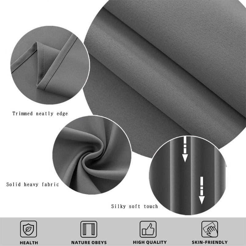 1pc Modern Solid Color Full Sh - Home Office Bathroom บทวิจารณ์และราคา