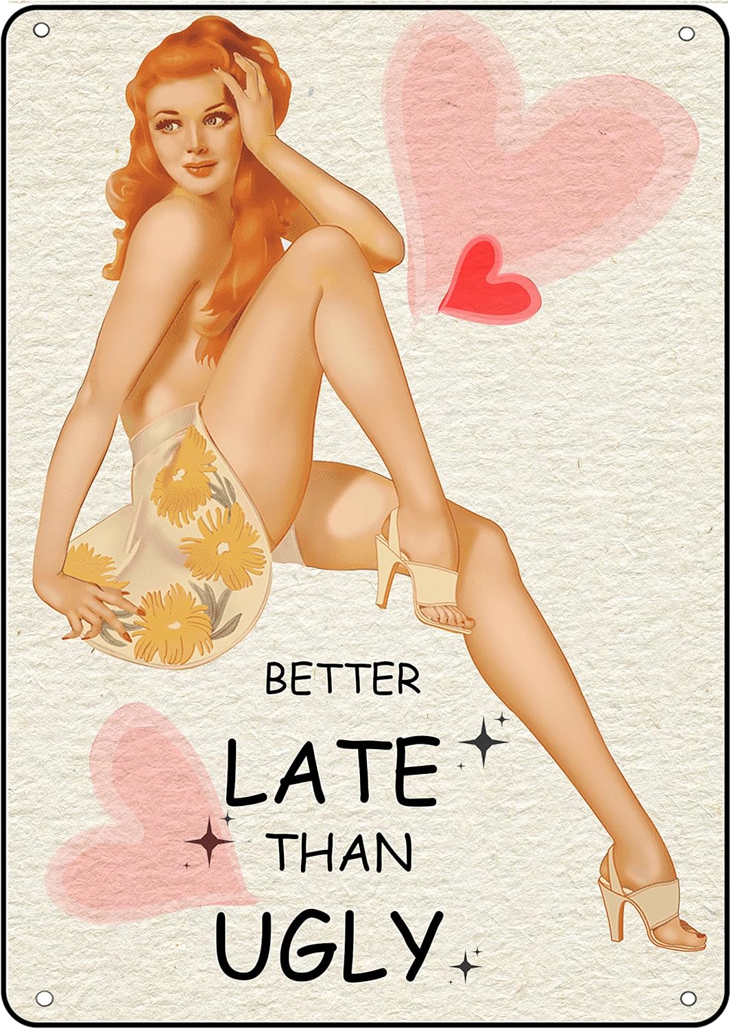 Bathroom Home Pin Up Girl Meta - Home Bathroom Wall Art บทวิจารณ์และราคา