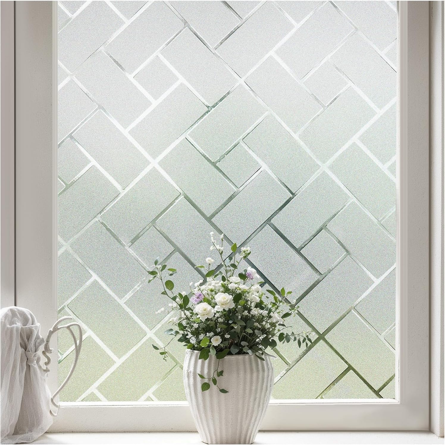 Frosted Window Privacy Film St - Home Bathroom บทวิจารณ์และราคา