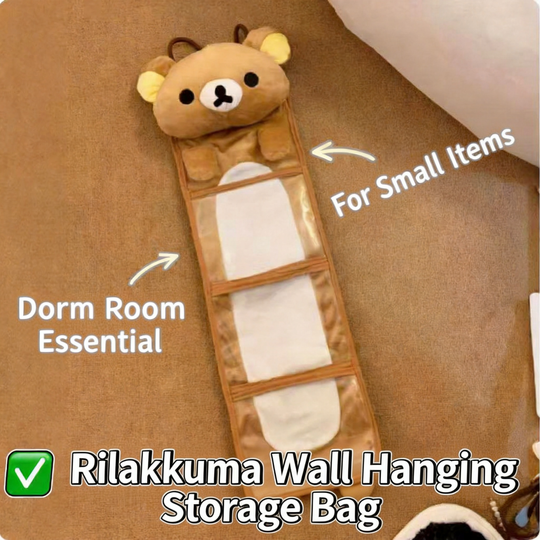 Cute Rilakkuma Japanese Cartoo - Home Bathroom Organizer บทวิจารณ์และราคา