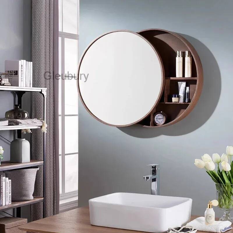 Solid Wood Bathroom Dressing M - Home Bathroom Cabinets บทวิจารณ์และราคา