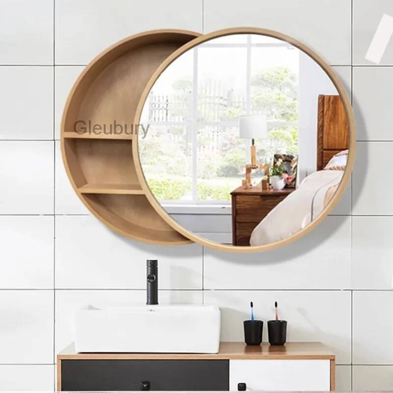Solid Wood Bathroom Dressing M - Home Bathroom Cabinets บทวิจารณ์และราคา