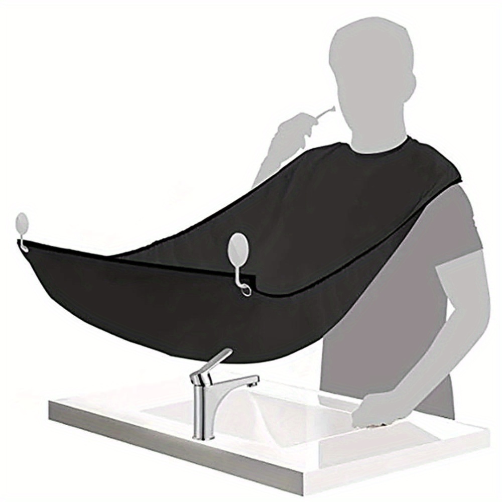 1PC Men Beards Shaving Aprons  - Shaving Mirror Suction บทวิจารณ์และราคา