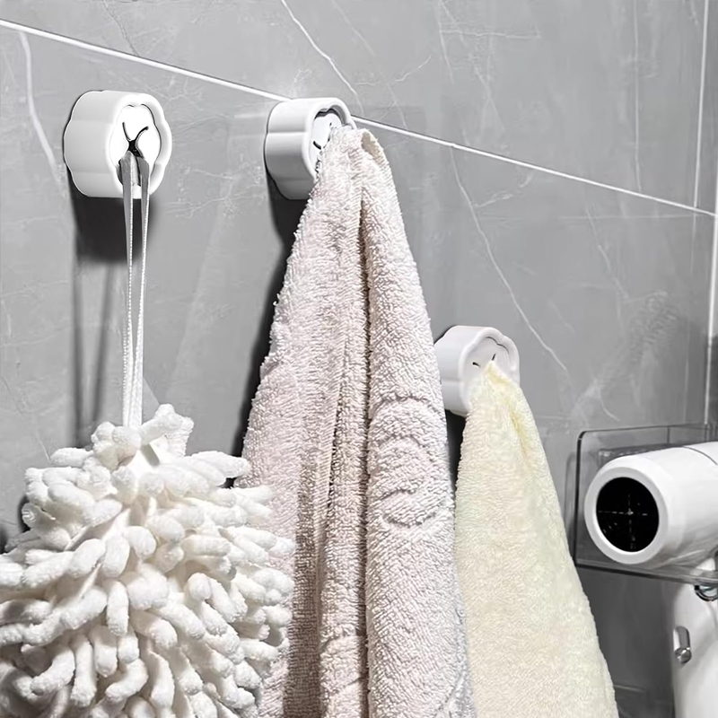 6PCS Self Adhesive Towel Holde - Home Bathroom Organizer บทวิจารณ์และราคา
