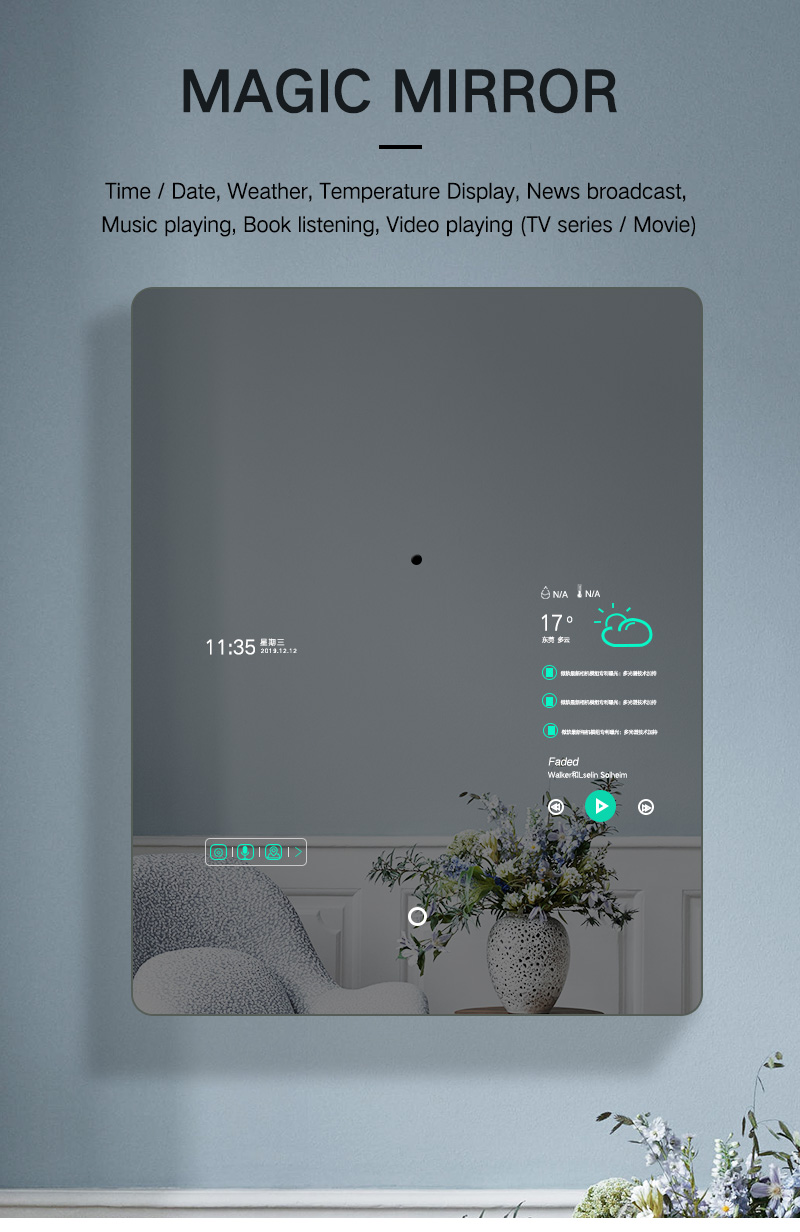 Custom Size Smart Bathroom Ful - Bathroom Mirror Led บทวิจารณ์และราคา