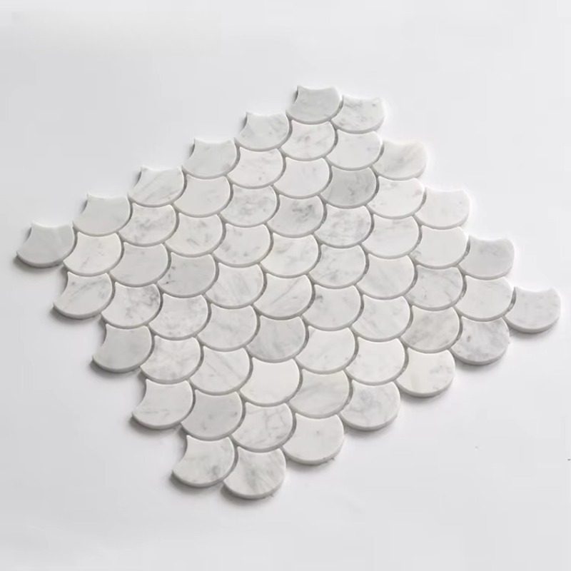 Fish Scale Scalloped Marble Mo - Home Bathroom Scales บทวิจารณ์และราคา