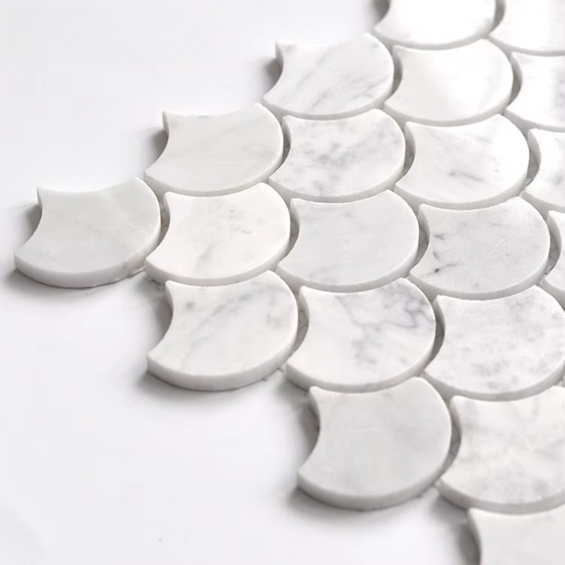 Fish Scale Scalloped Marble Mo - Home Bathroom Scales บทวิจารณ์และราคา