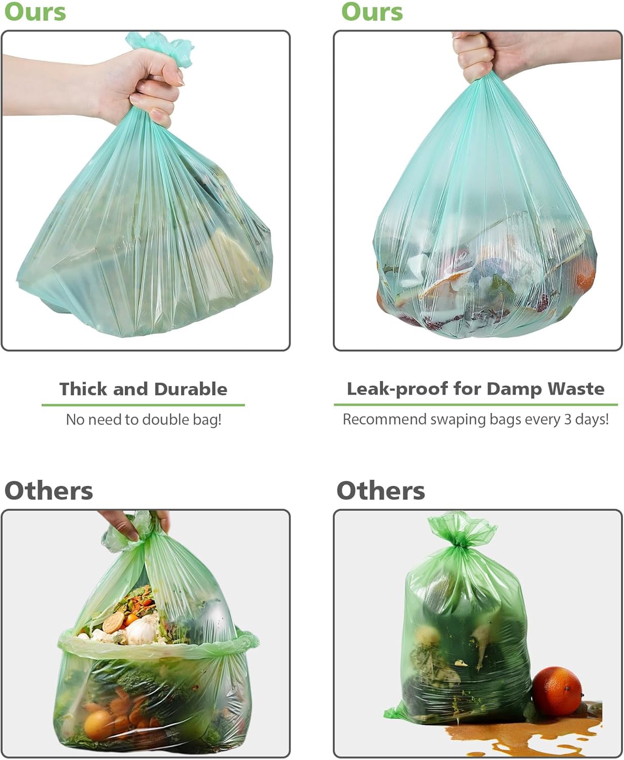 1.2 Gallon Small Trash Bags fo - Home Bathroom Images บทวิจารณ์และราคา