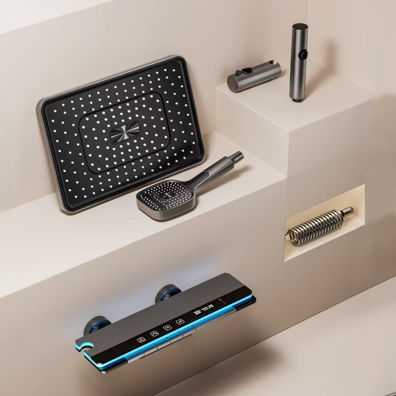 Shower Head Set Full Copper Ho - Home Bathroom บทวิจารณ์และราคา
